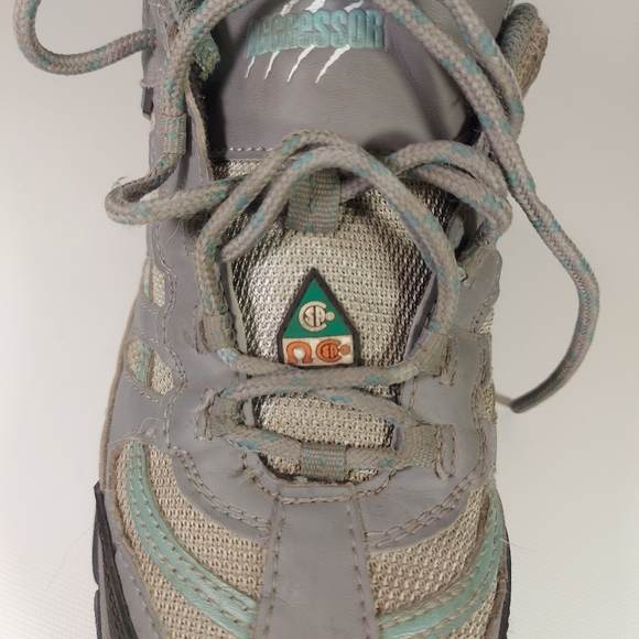 Aggressor Athletic Safety Steel Toe Steel Plate Shoes Womens Size 6.5M - Picture 7 of 10